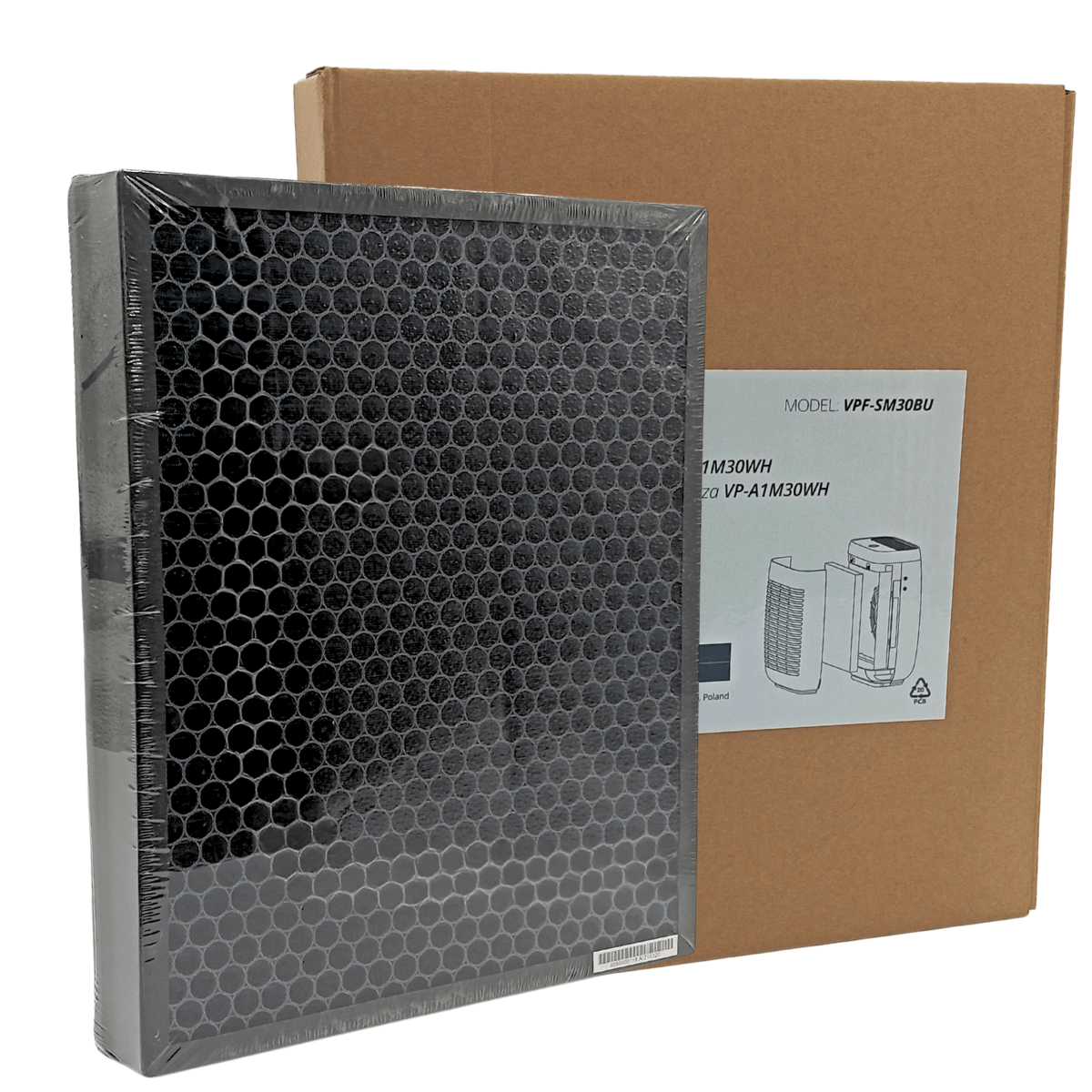 Filtry do oczyszczacza powietrza Vestfrost VP-A1M30WH. Vestfrost VPFSM30BU.