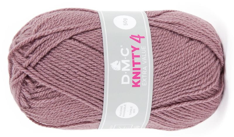 WŁÓCZKA DMC KNITTY 4 KOL. 646 / CIEMNY WRZOS