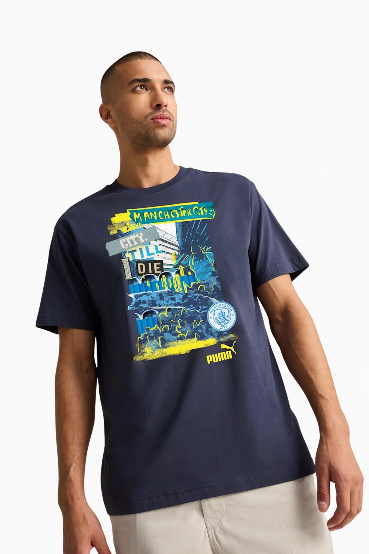 Koszulka Puma Manchester City 24/25 FtblNRGY+ - Granatowy