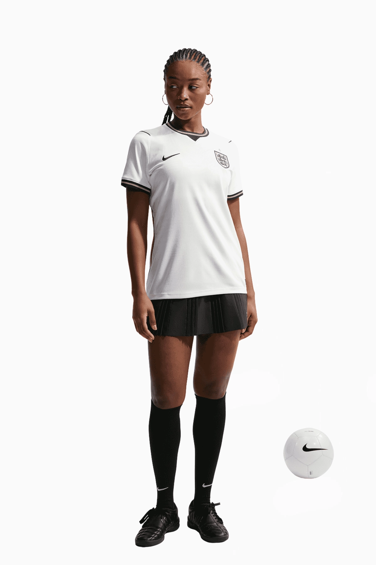 Koszulka Reprezentacji Anglii Nike 2026 Domowa Stadium Damska - Biały