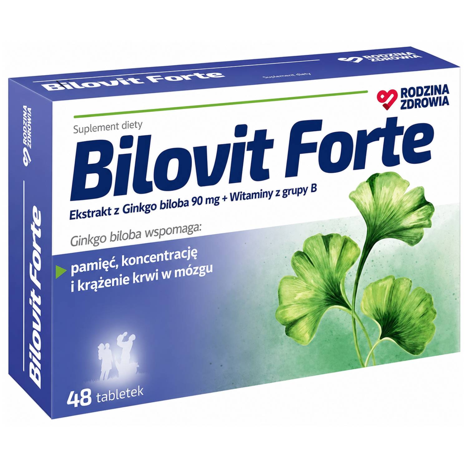 Rodzina zdrowia bilovit forte, 48 tabletek