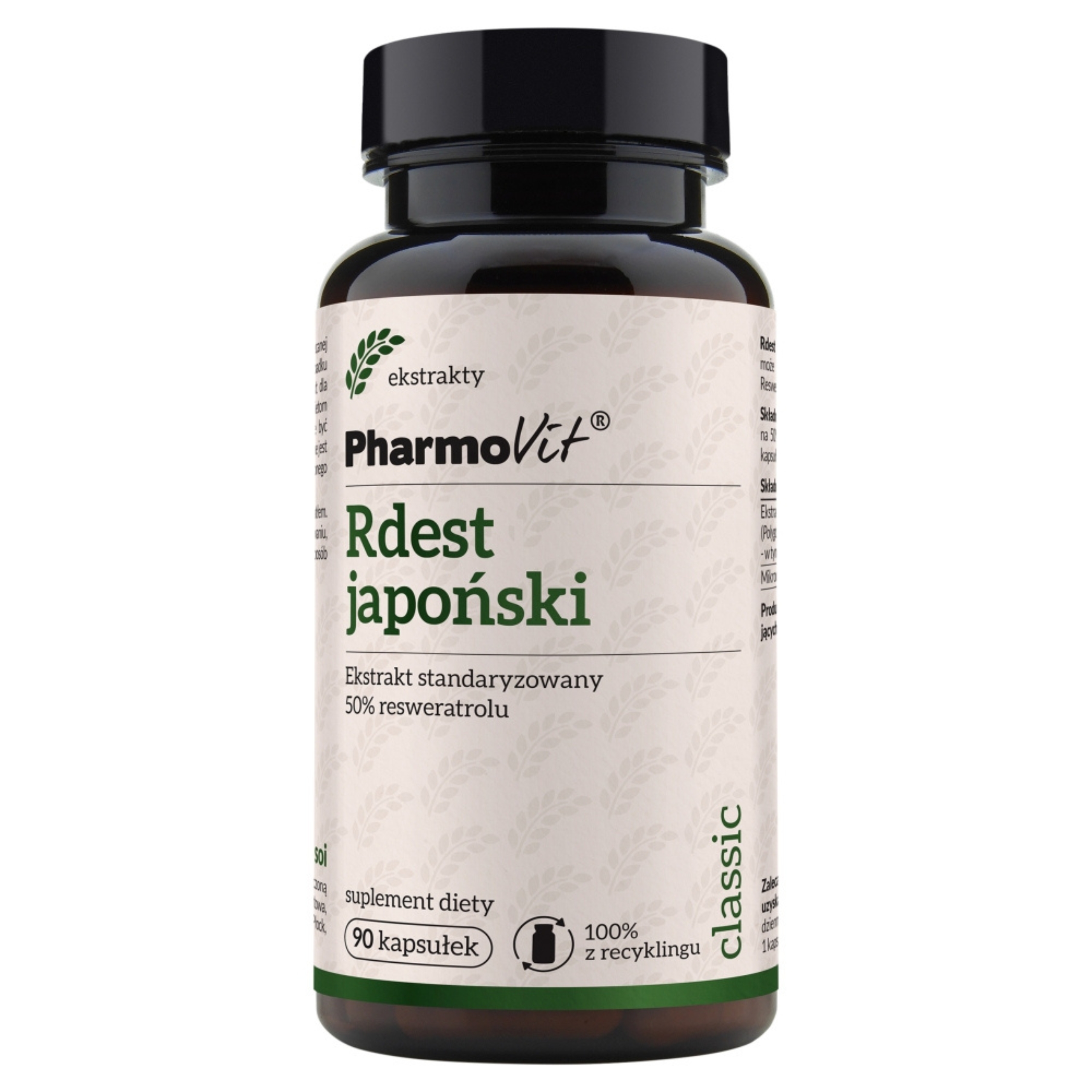 Pharmovit rdest japoński, 90 kapsułek