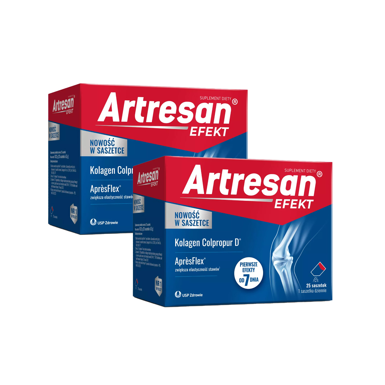 [zestaw] 2x artresan efekt, 25 saszetek