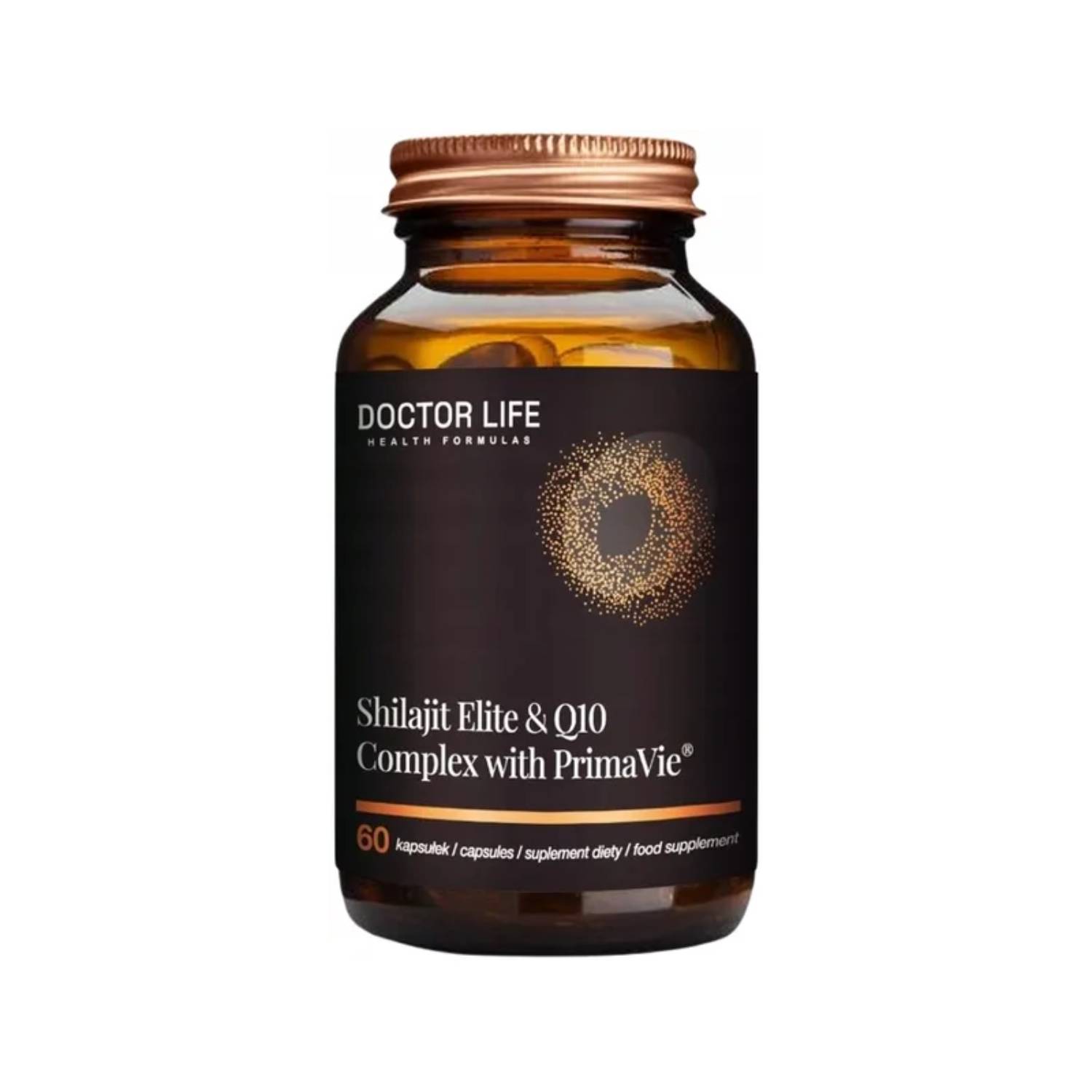 Doctor life shilajit elite q10, 60 kapsułek