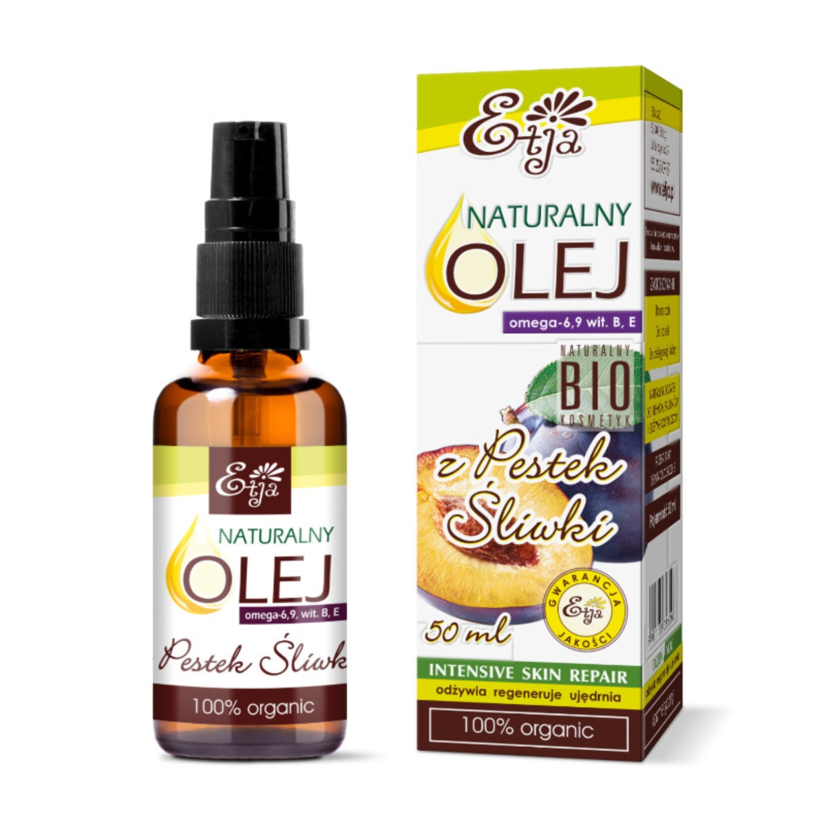 Etja - olej z pestek śliwki, 50 ml