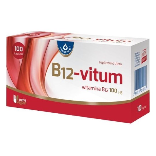 B12-vitum, 100 μg, 100 kapsułek