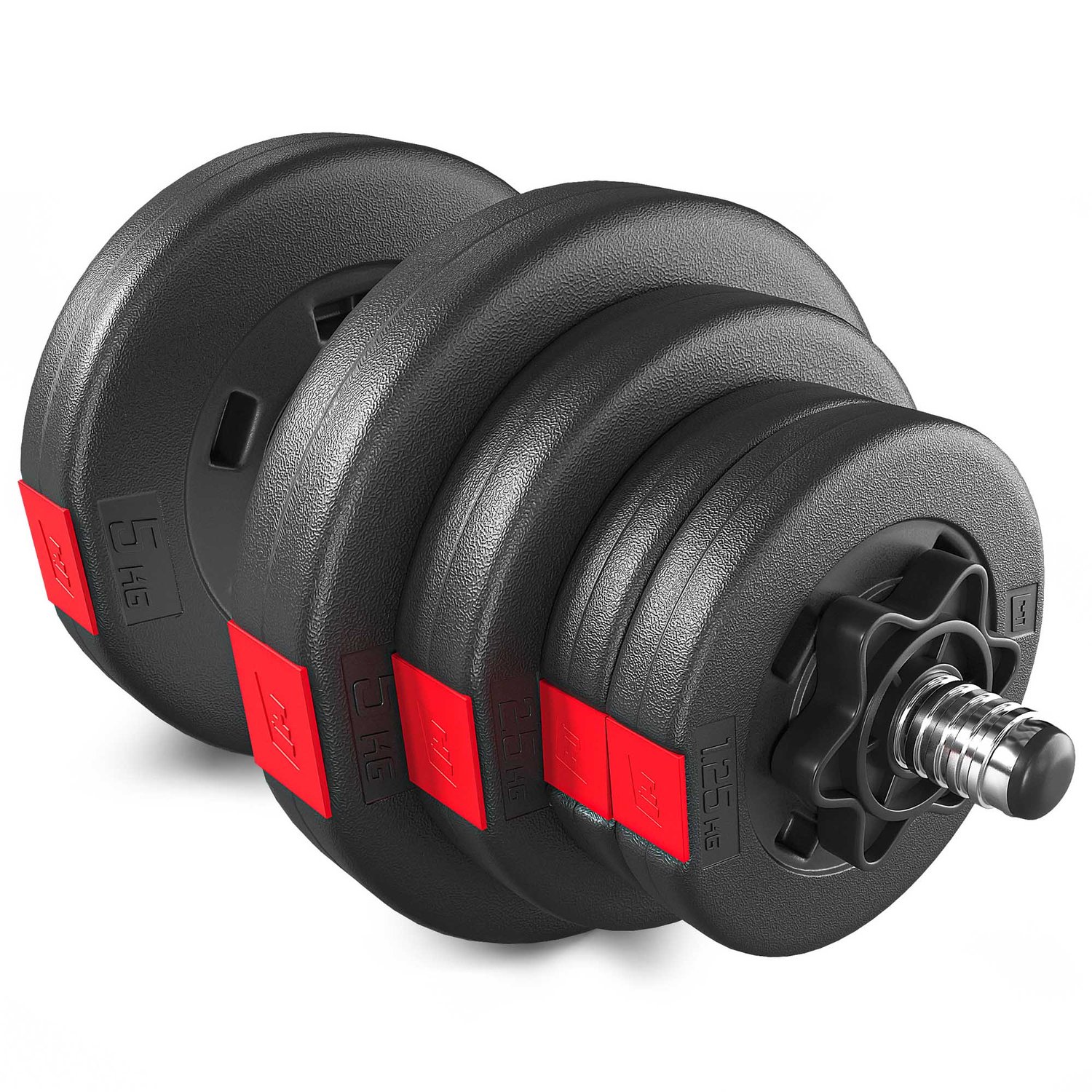 Haltère courte en plastique 20 kg 1x20 kg