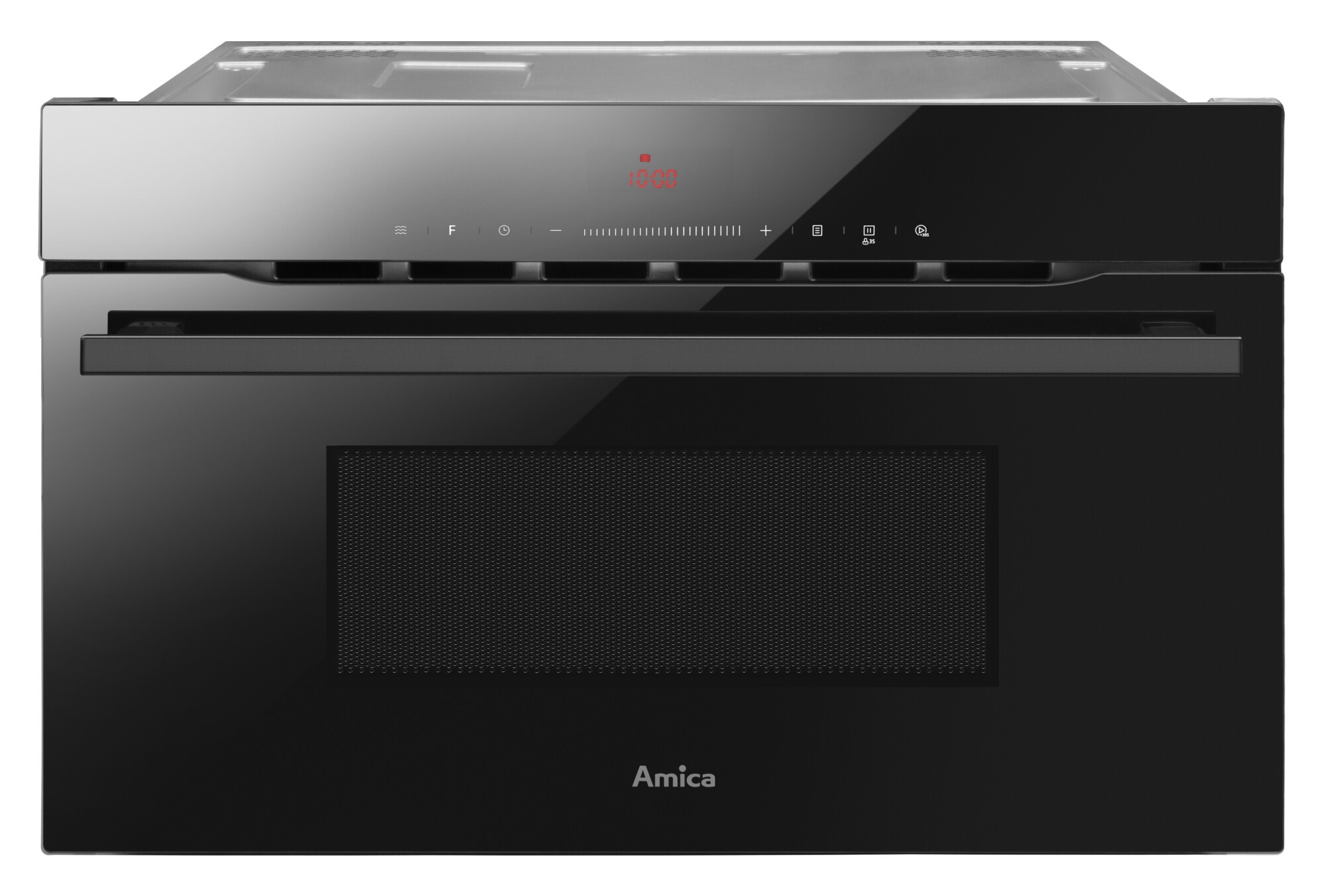 Kuchenka mikrofalowa Amica AMMB34E2GB do zabudowy Czarny 1450 W Sterowanie: Elektroniczne