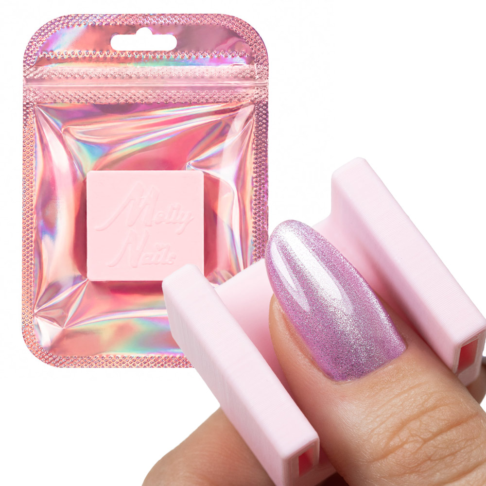 Magnes magnetyzer do kociego oka cat eye 5D MollyNails różowy