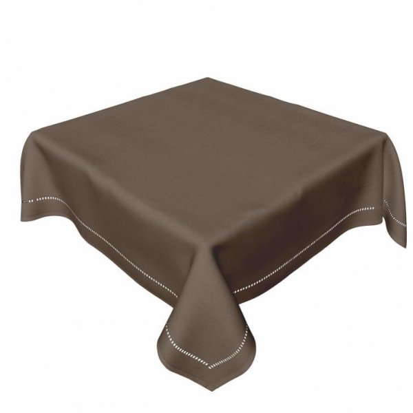 Obrus Technic BROWN 85x85 100% poliester wz. 246 brązowy