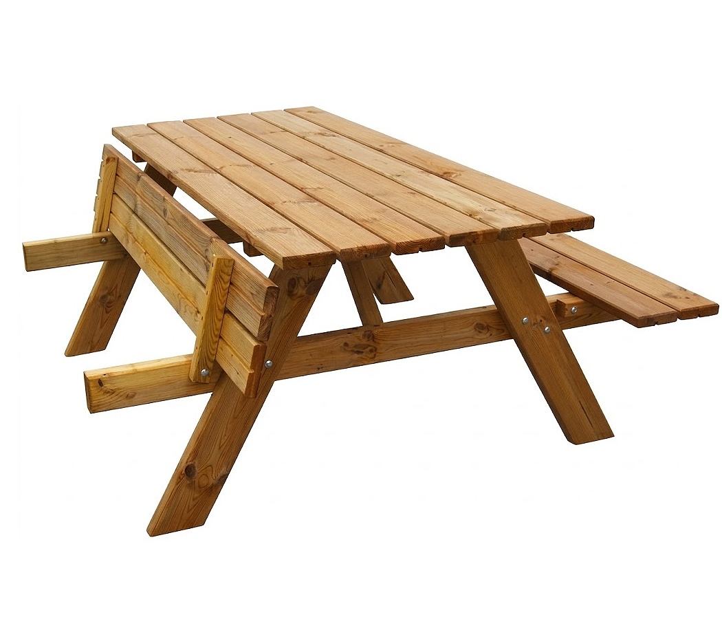 Meble ogrodowe Stół piknikowy 180 cm piwny ogrodowy grubość deski 42mm