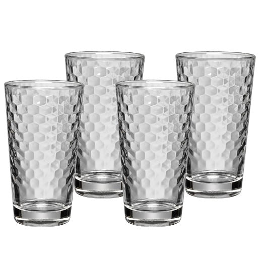 Komplet 4 szklanek Coffee Time 275ml