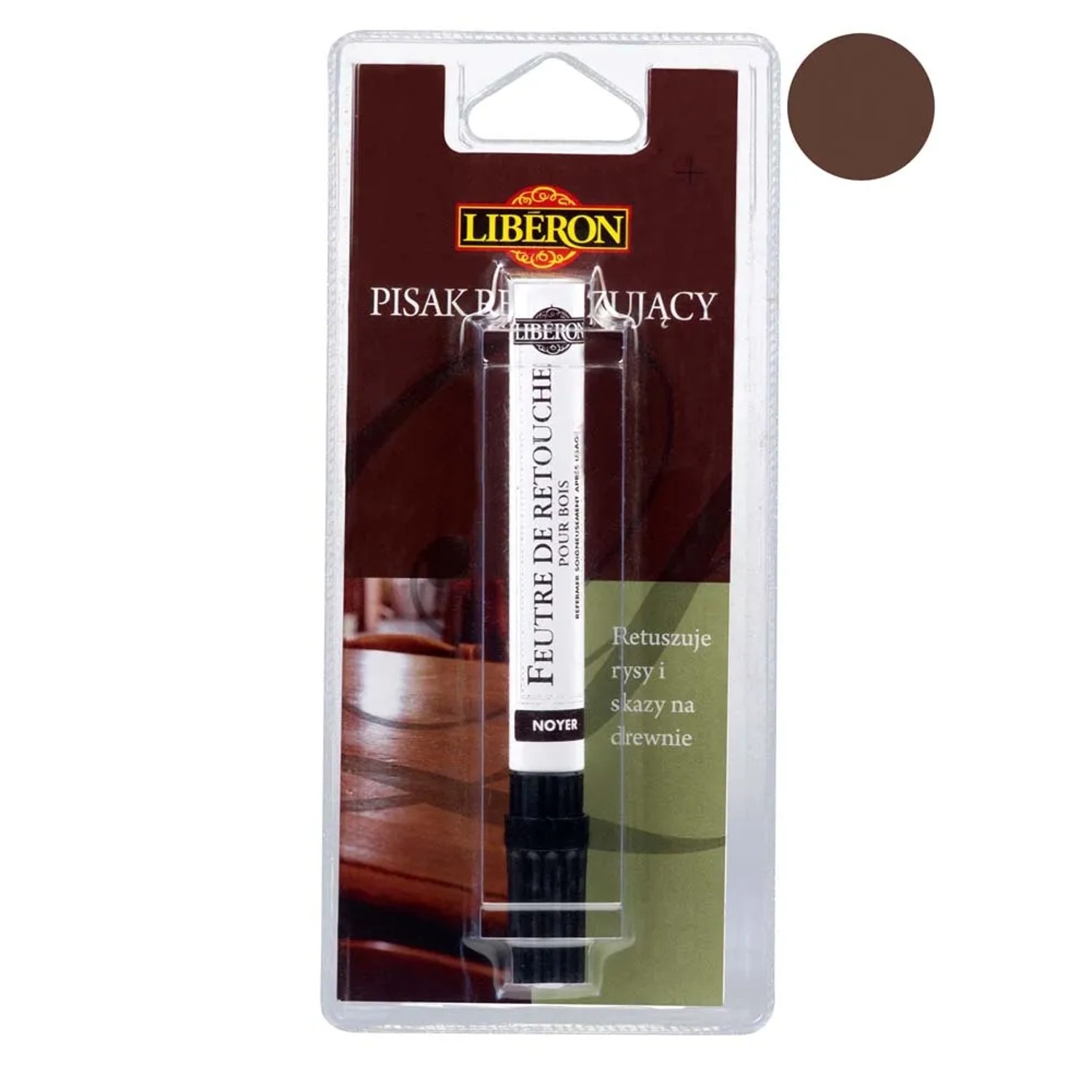 Liberon Pisak do mebli orzech 30 ml