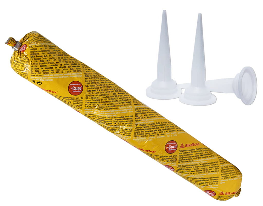 SIKA SIKAFLEX PRO 3SL BETONOWOSZARY USZCZELNIACZ 600ML + KOŃCÓWKA