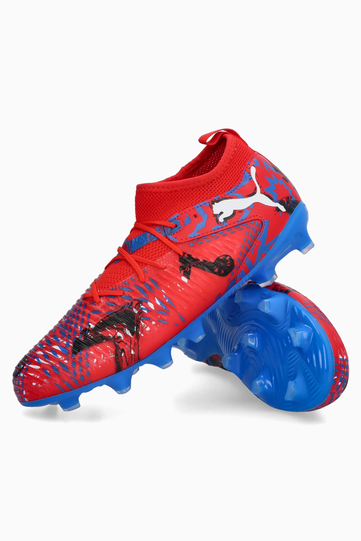 Korki Puma Future 8 Match Playmakers FG/AG Junior - Czerwony