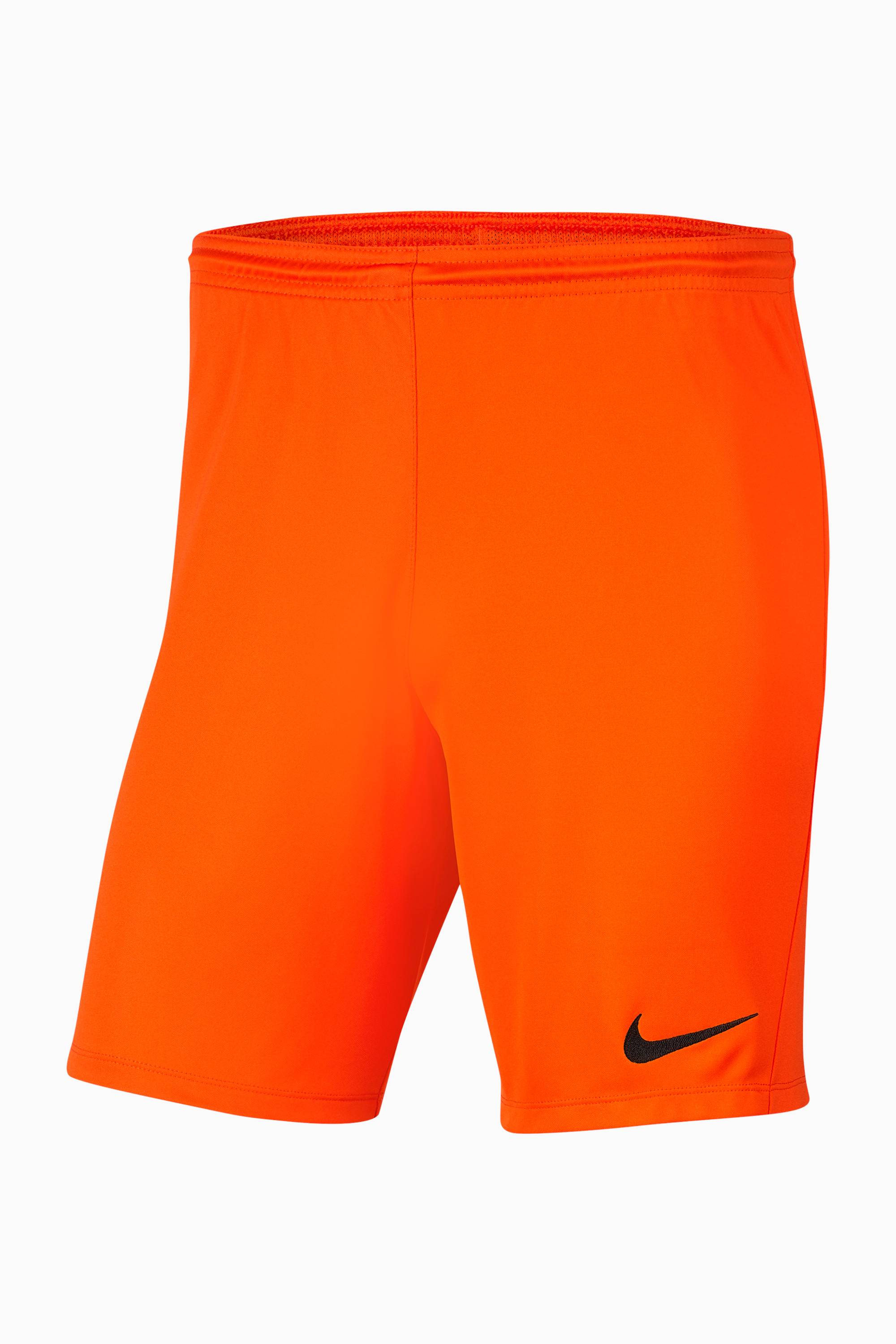 Spodenki Nike Dry Park III Junior - Pomarańczowy