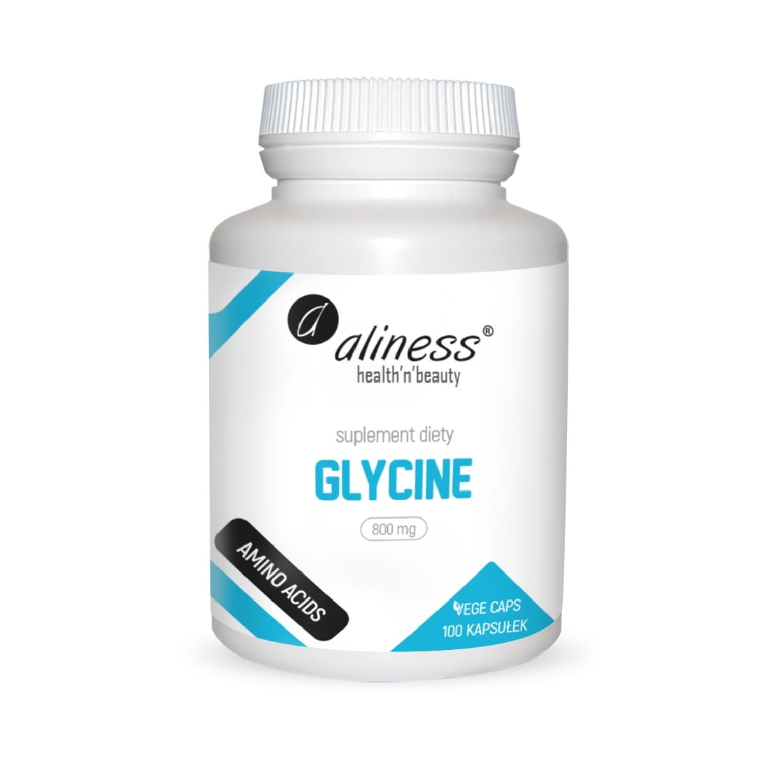Aliness, glycine 800 mg, 100 kapsułek