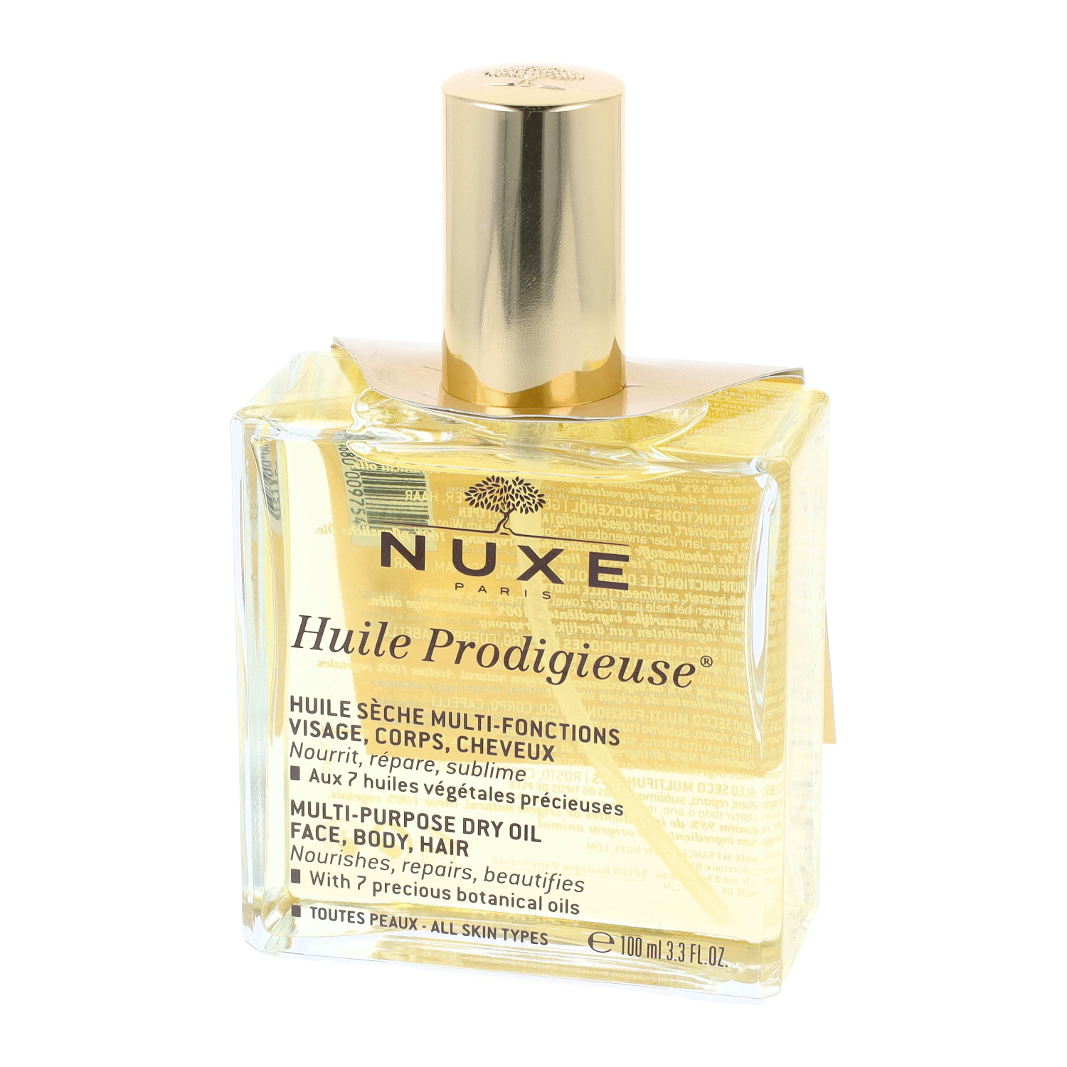 Nuxe huile prodigieuse - suchy olejek do ciała, twarzy i włosów, 100 ml