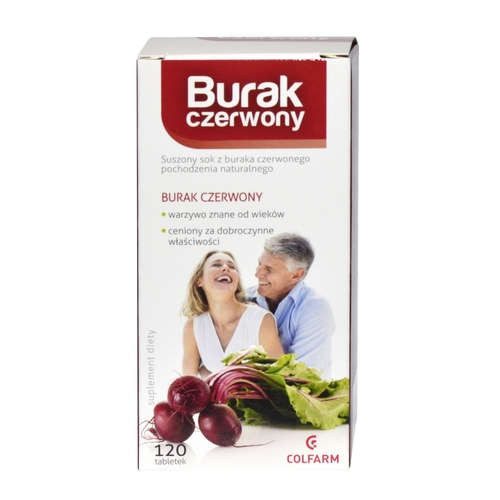Colfarm burak czerwony, 120 tabletek