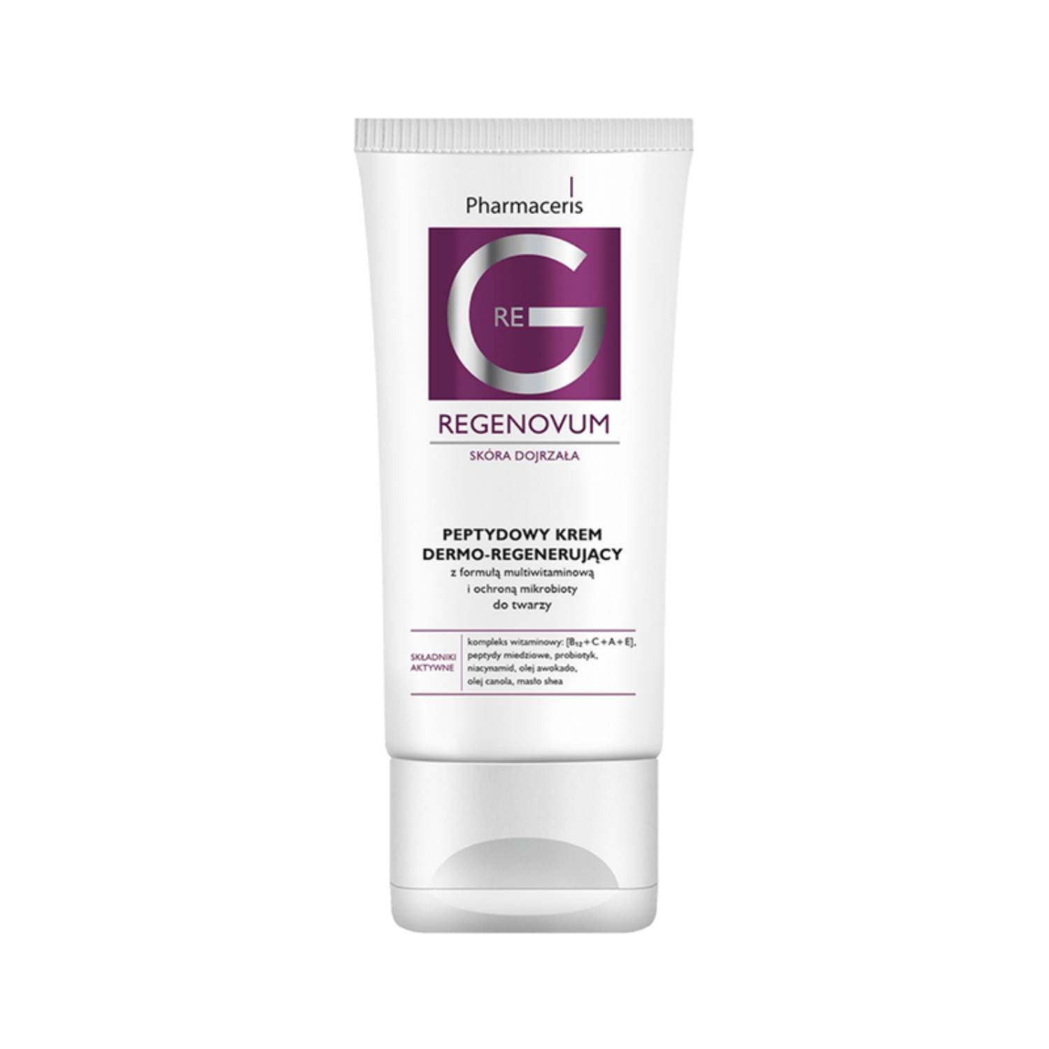 Pharmaceris g regenovum - peptydowy krem dermo-regenerujący, 50 ml