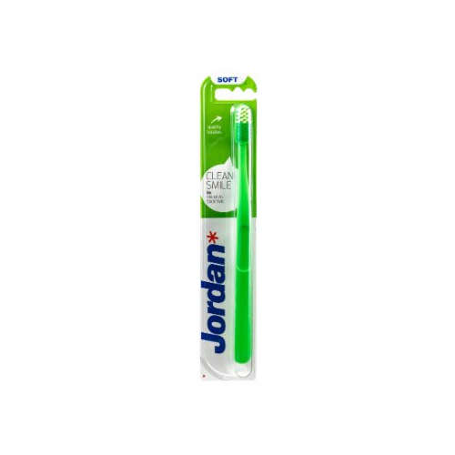 Jordan clean smile - szczoteczka do zębów, soft, 1 sztuka