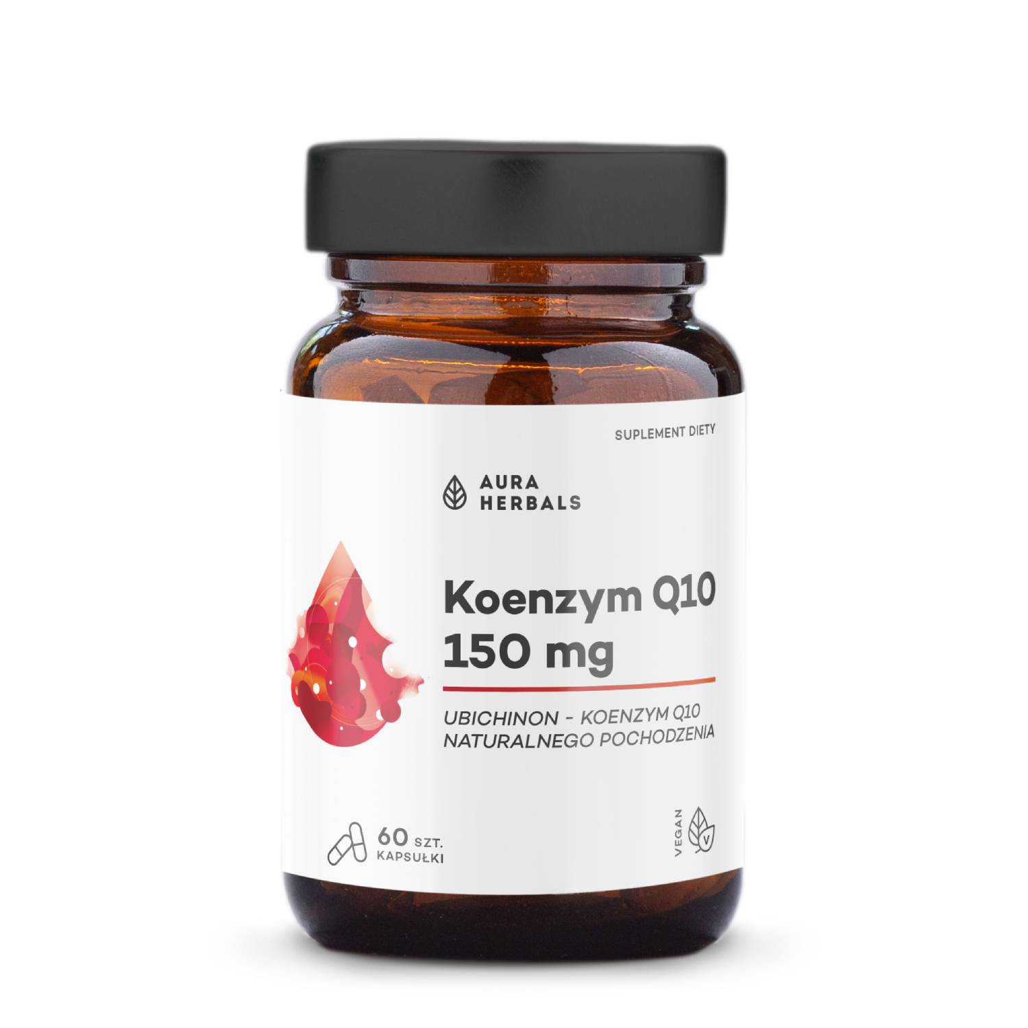 Aura herbals koenzym q10 150 mg, 60 kapsułek