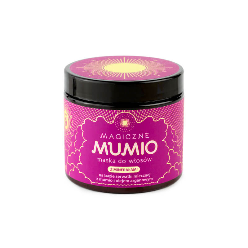Nami - maska do włosów magiczne mumio z olejem arganowym na bazie serwatki mlecznej, 200 ml