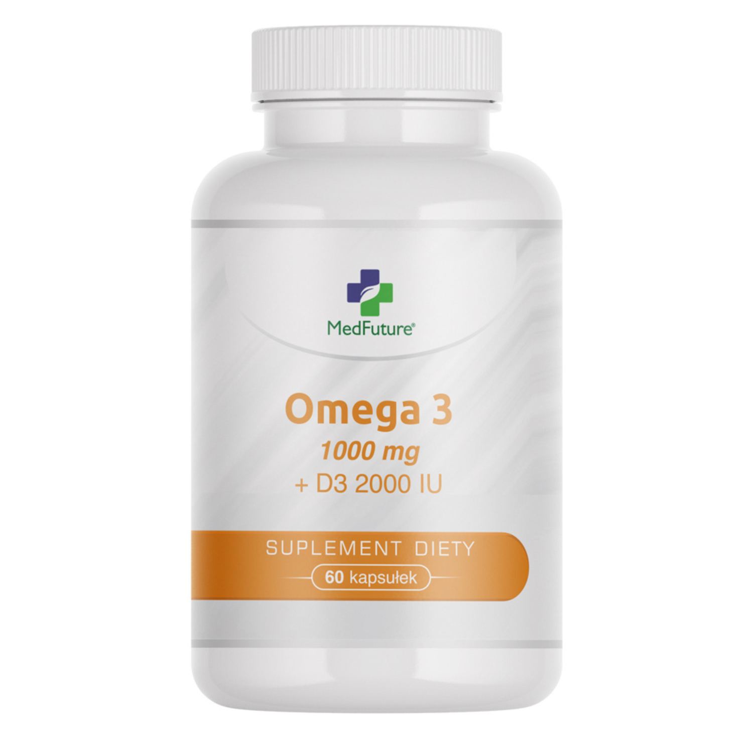 Medfuture omega 3+witamina d3, 60 kapsułek