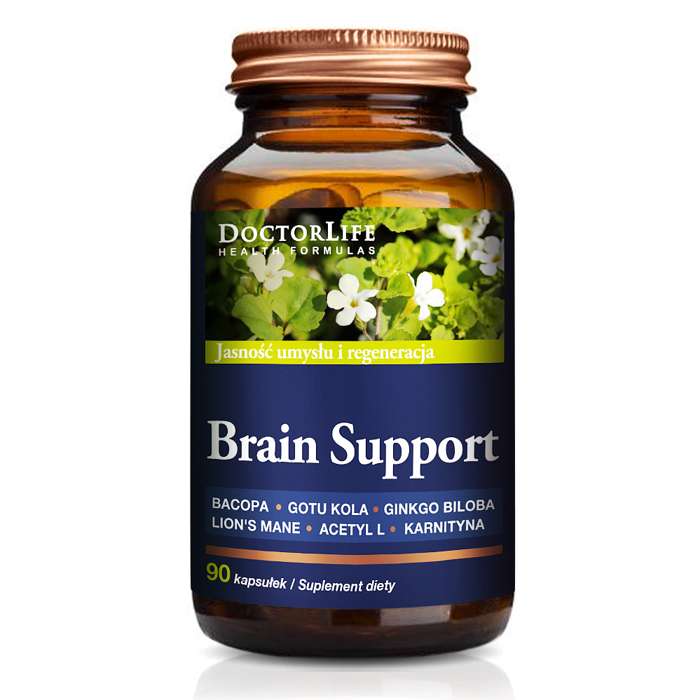 Doctor life - brain support, 90 kapsułek