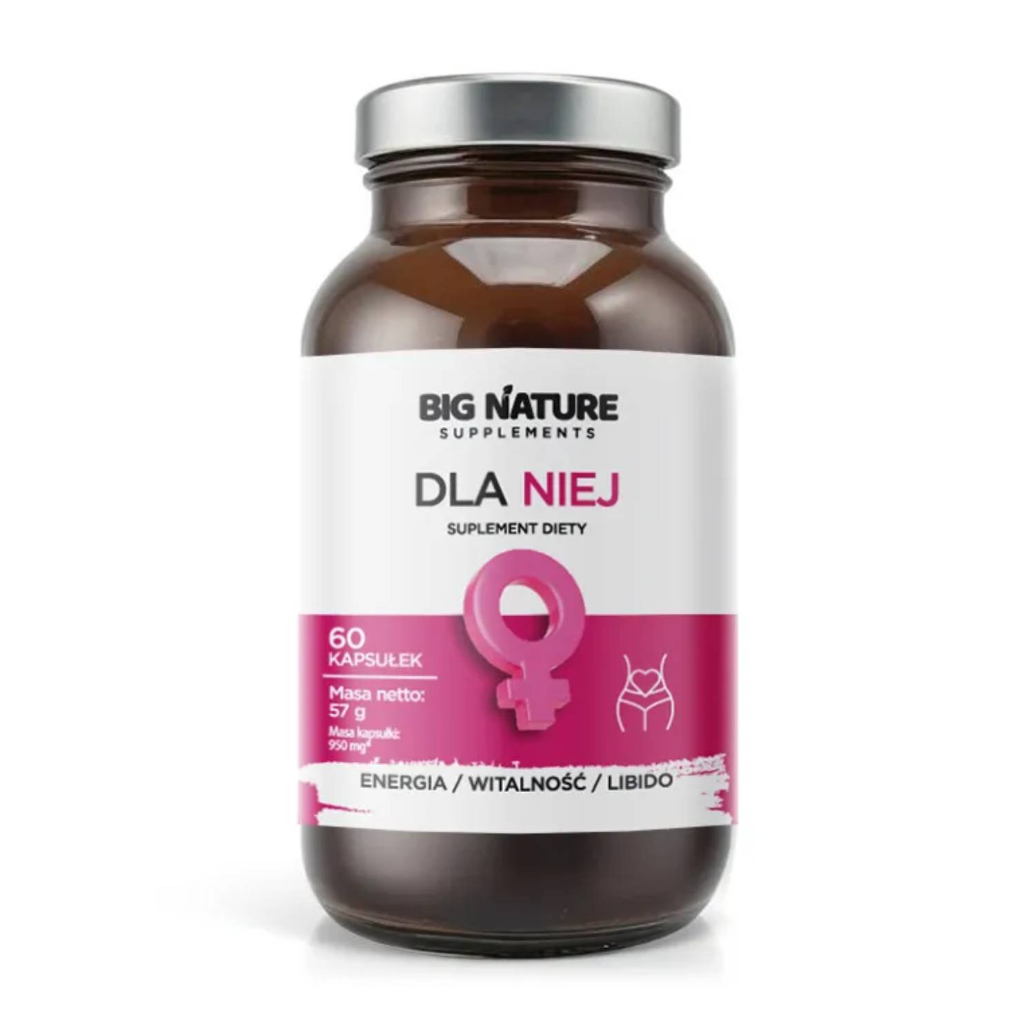 Big nature dla niej, 60 kapsułek
