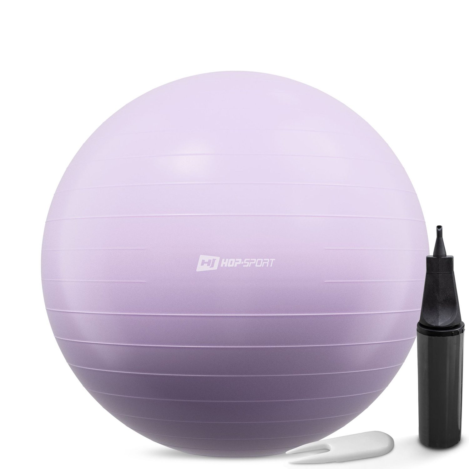 Gymnastický míč s pumpou 65 cm růžový
