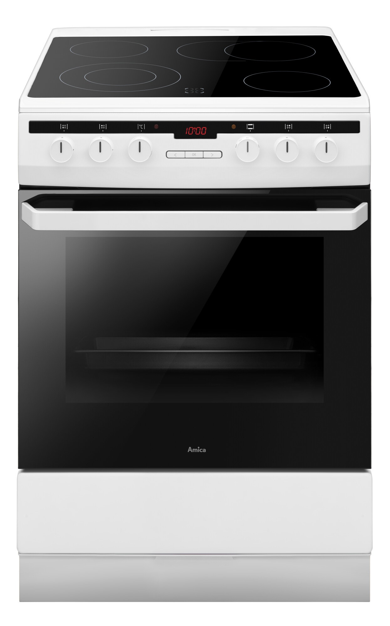 Kuchnia ceramiczna Amica 618CE3.434HTaKDQ(W) 60 cm Biały