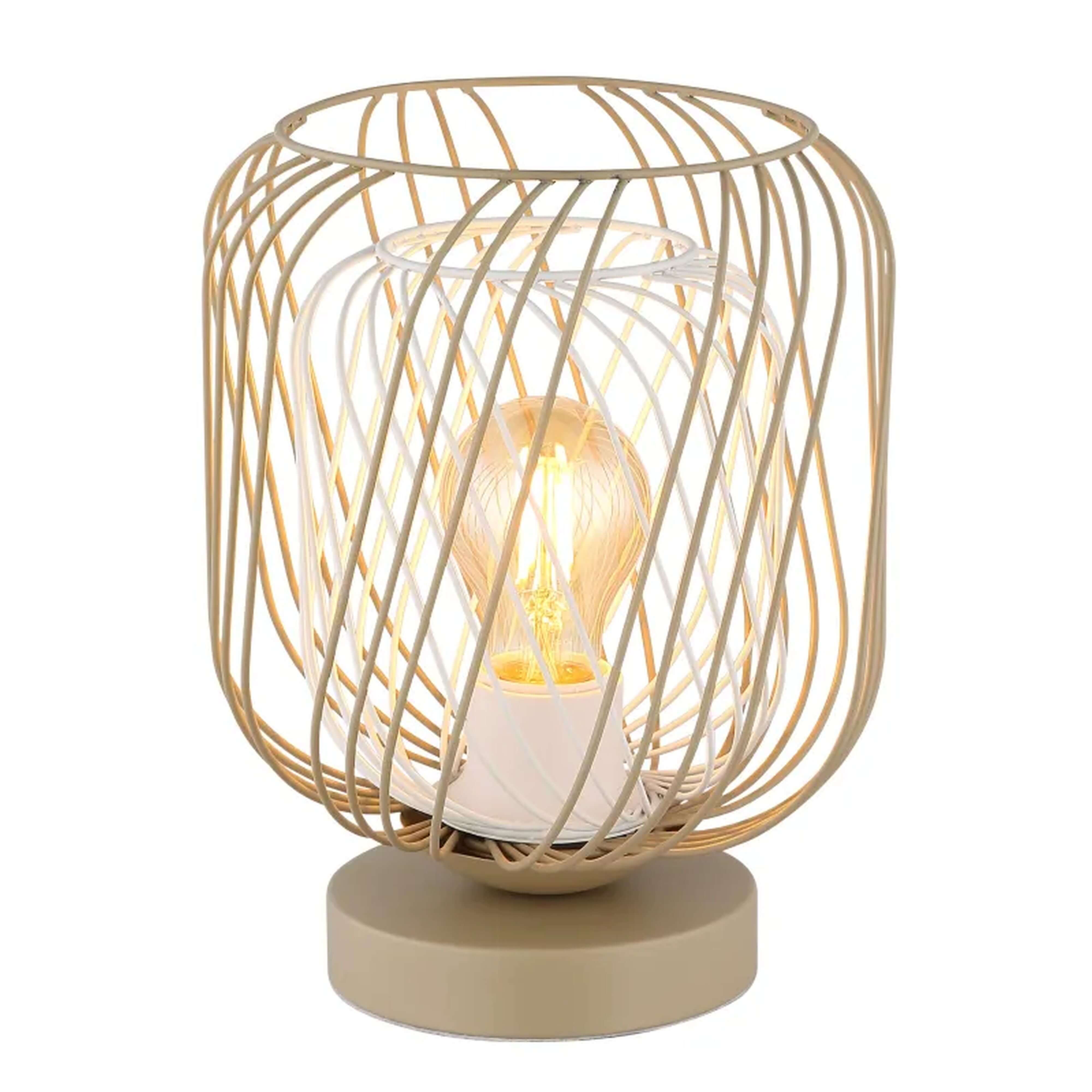 Globo Lighting Dichti lampa stołowa 1x40 W piaskowa 15965T