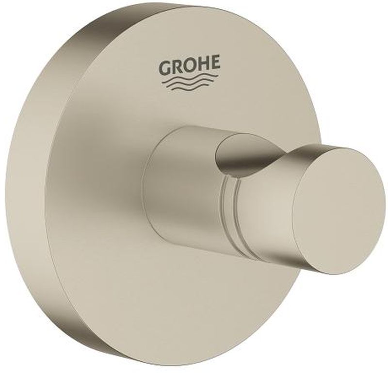 Grohe Essentials haczyk na płaszcz kąpielowy brushed nickel 40364EN1
