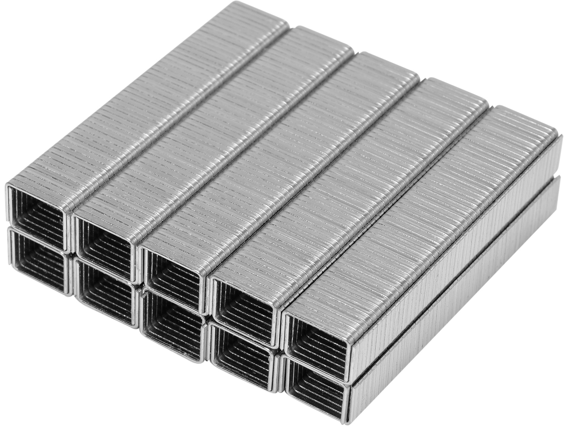 Zszywki tapicerskie stalowe YATO 8mm 1000 szt.uk do tkanin drewna YT-70271