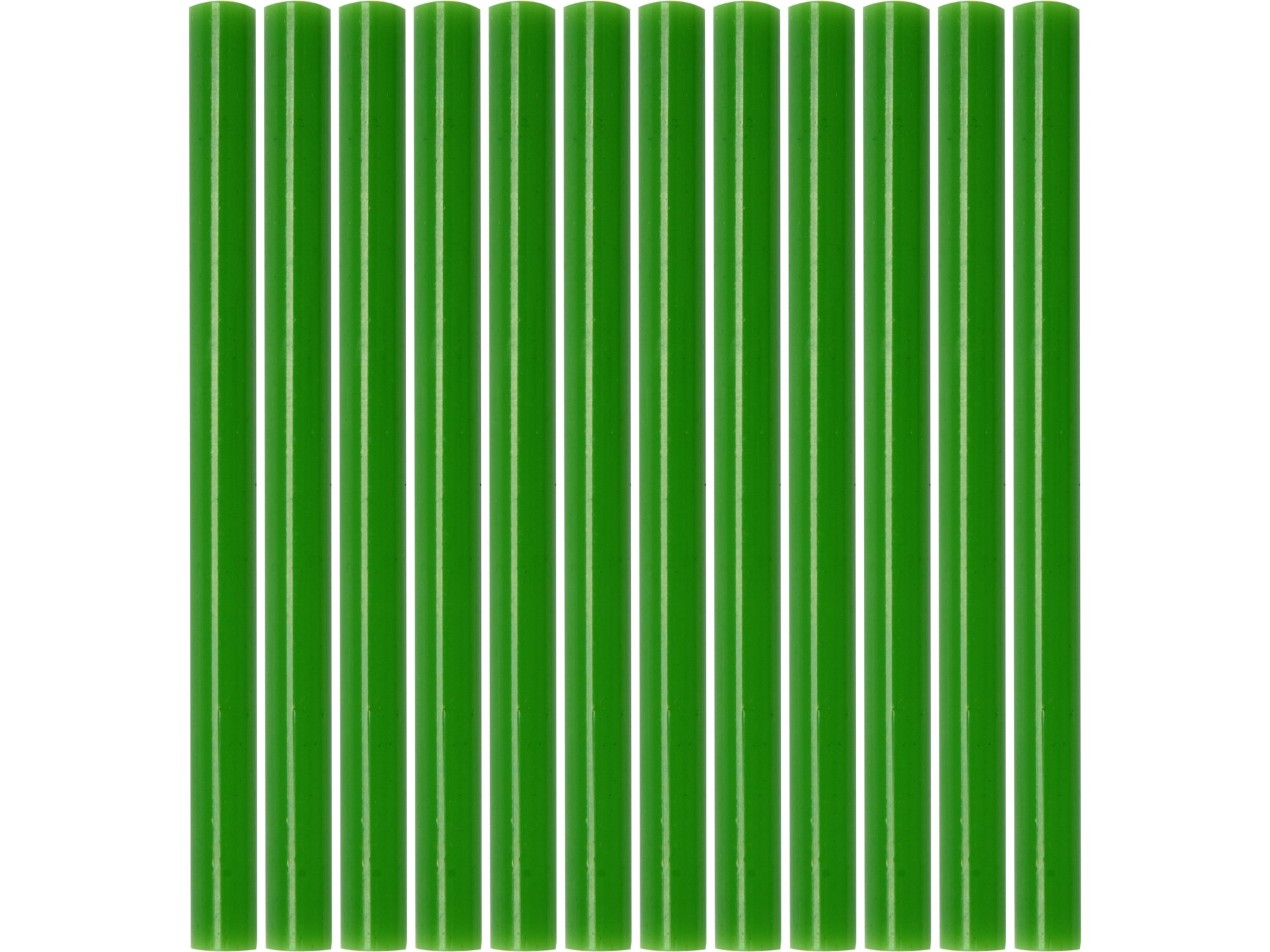 Wkłady klejowe YATO zielone termotopliwe do pistoletu 7mm 100mm 12 szt. YT-82444