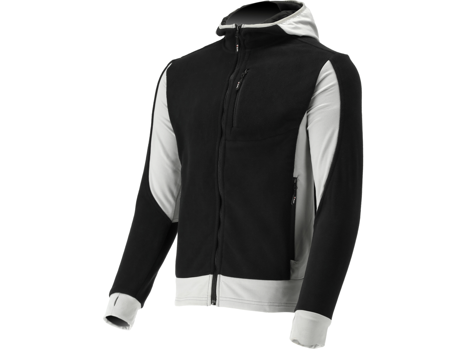 Polar roboczy z kapturem YATO sarna czarny męski bluza rozmiar XL YT-79173