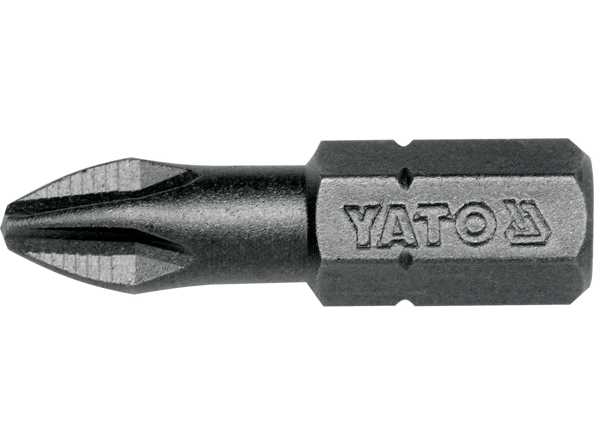 Bity do wkrętarki YATO zestaw 50 szt. philips ph2 25mm 1/4 cala s2 YT-7808