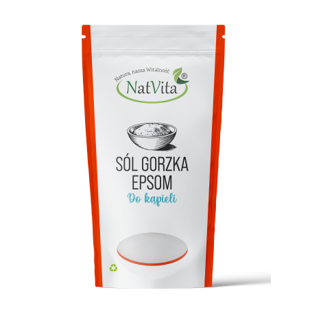 Siarczan magnezu siedmiowodny (sól epsom do kąpieli) 1kg