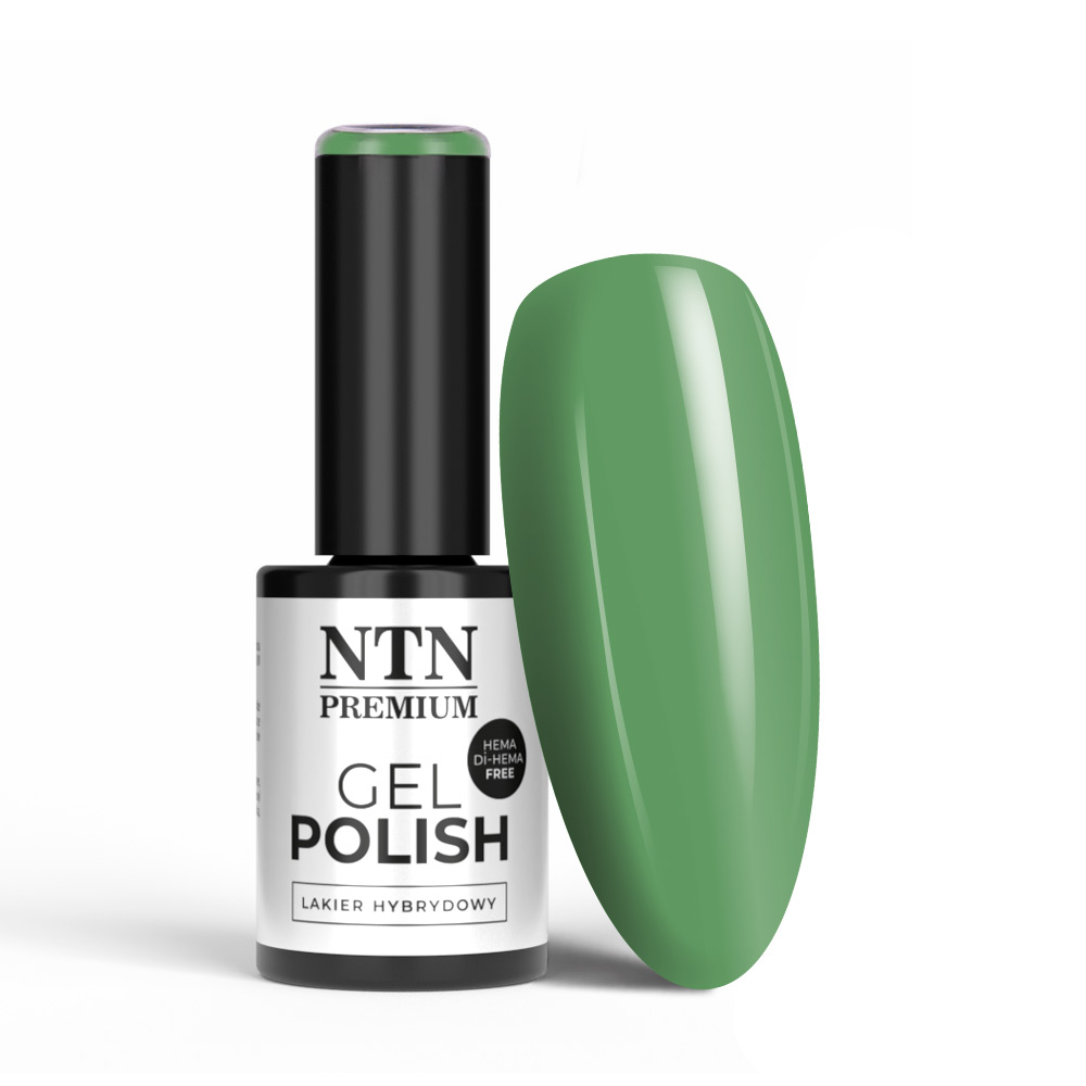 Lakier hybrydowy LED/UV Gel Polish Greens Nr 515 Limited Edition NTN Premium HEMA/Di-HEMA Free 5g