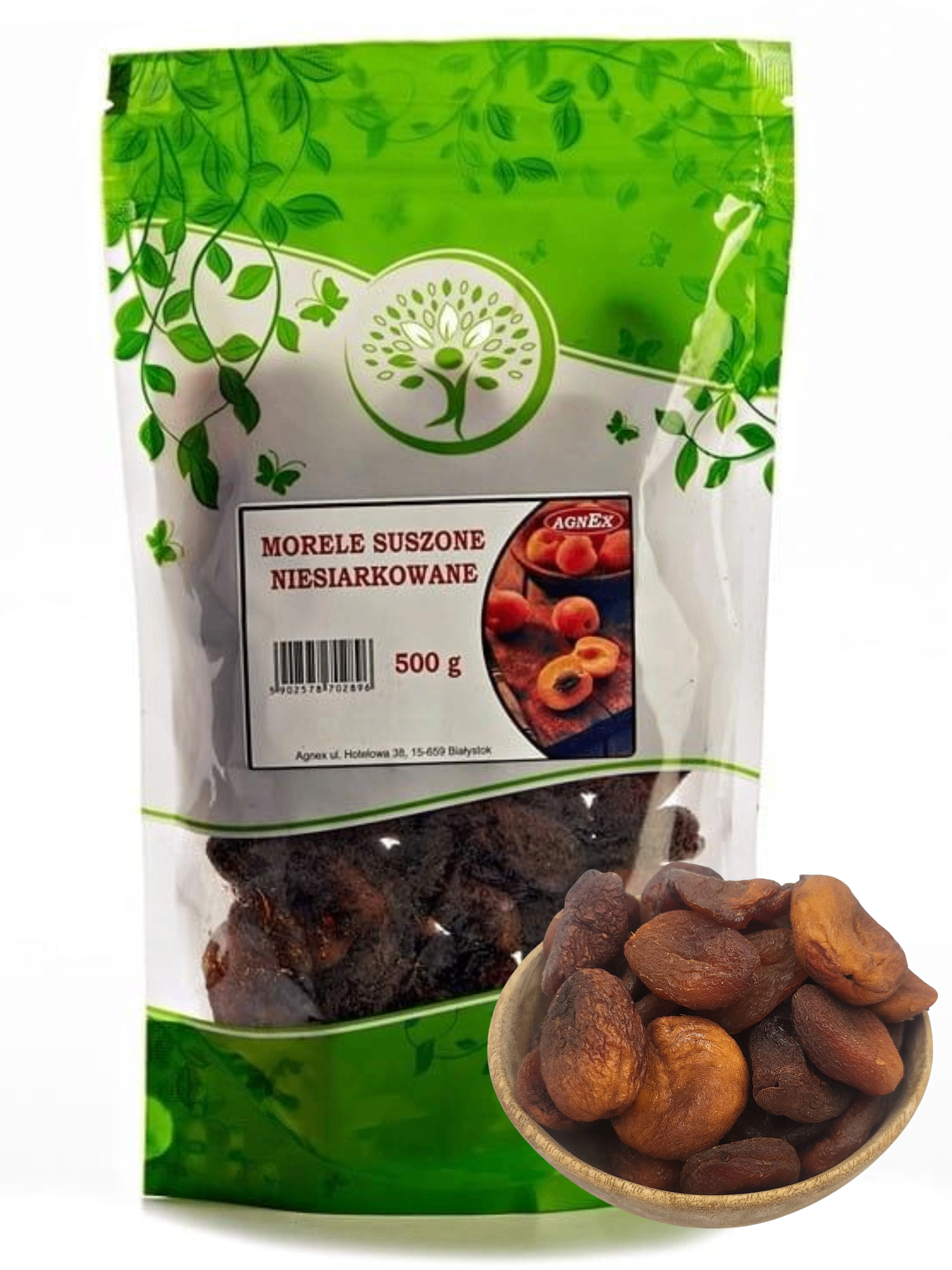 Morele naturalne niesiarkowane 500g