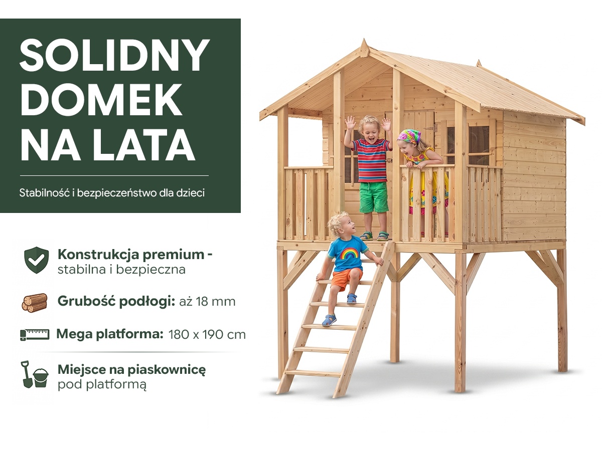 Domek zabaw Borys
