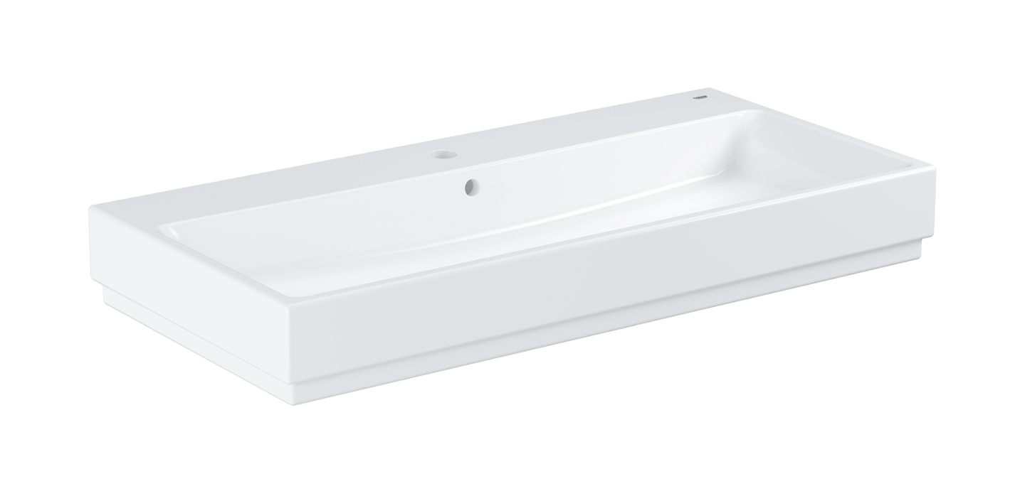Darmowa Dostawa - Umywalka prostokątna 100x49 cm Grohe Cube Ceramic 3947500H