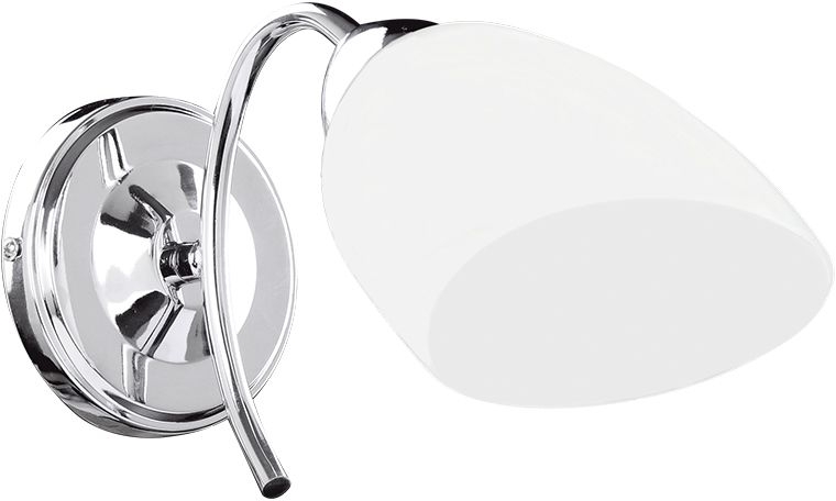 Darmowa Dostawa - Kinkiet 1x60 W biały-chrom Spot-Light Viletta 8141128