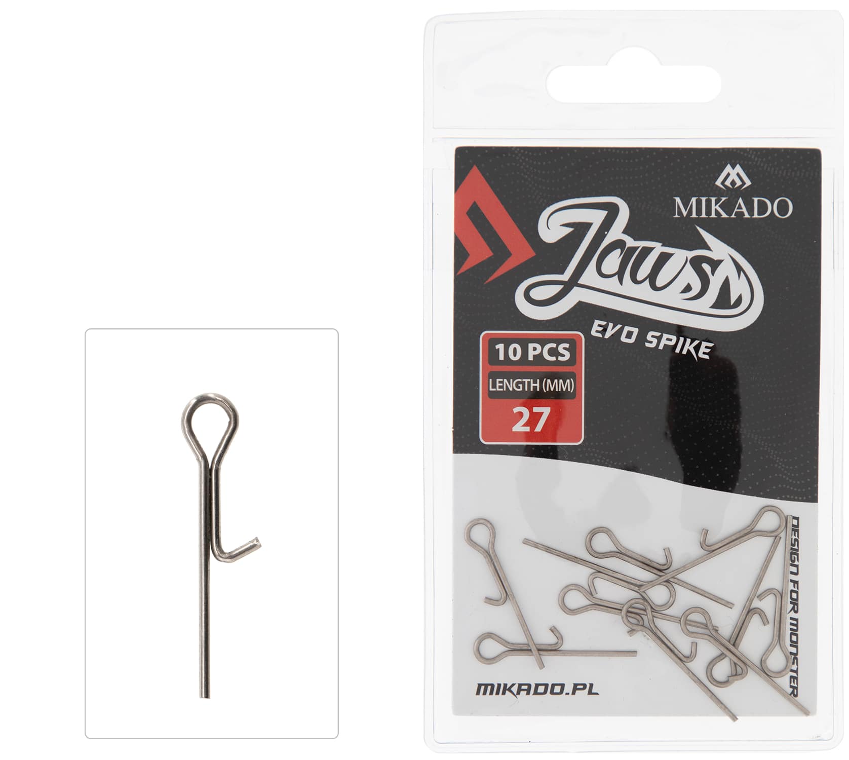 Mikado Pin do Przynęt Javs Evo Spike 27mm