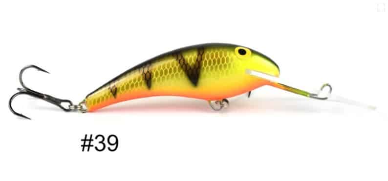 Siek-m Wobler Okoń Pływający L 8cm #39