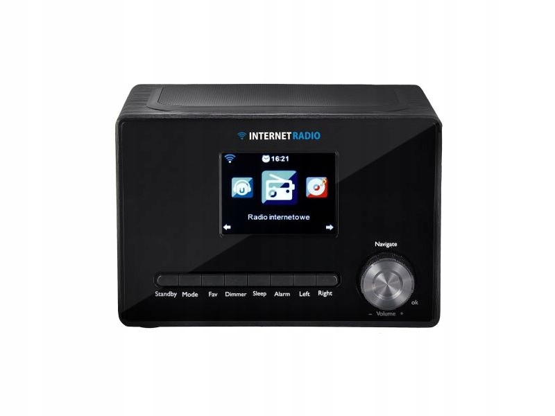 ART Radio internetowe 3,2"ZR WIFI1001C czarne - Henryx24