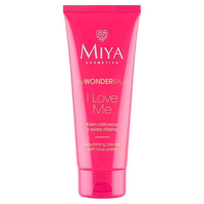 Miya myWONDERBALM - Krem odżywczy z wodą różaną, 75 ml