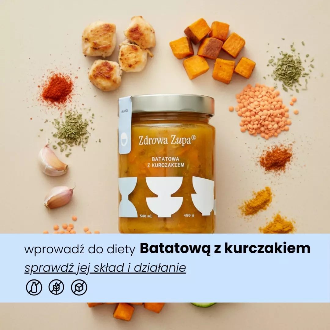 Batatowa Fit z kurczakiem