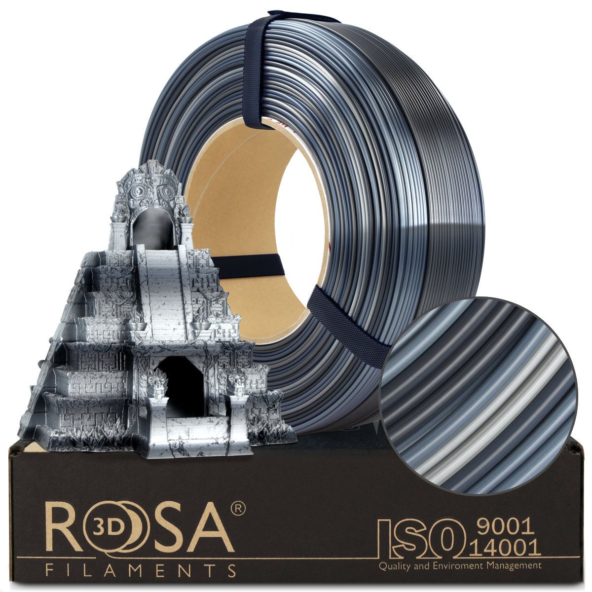 FILAMENT 3D ReFill PLA Multicolour Moon (Refill 1kg / 1.75mm)